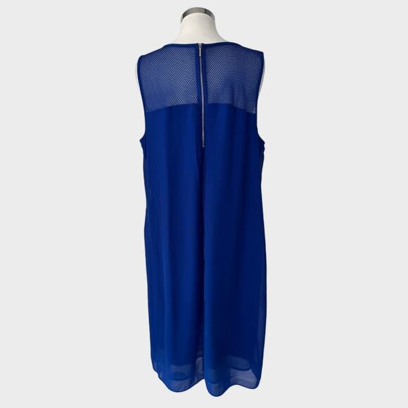 Lane Bryant Womens Size 18/20 Royal Blue Sleeveless Dress Poly Spandex - Picture 4 of 9